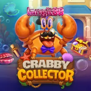 Tampilan visual bawah laut dalam permainan slot Crabby Collector